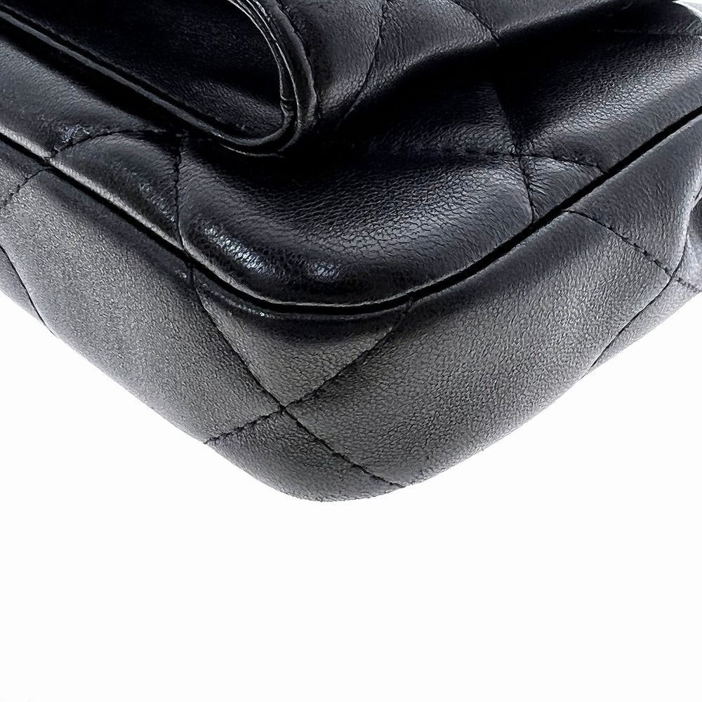 Chanel 19 Chain Clutch Lambskin Coco Black Gold Hardware Silver Hardware Handbag - Picture 7 of 11